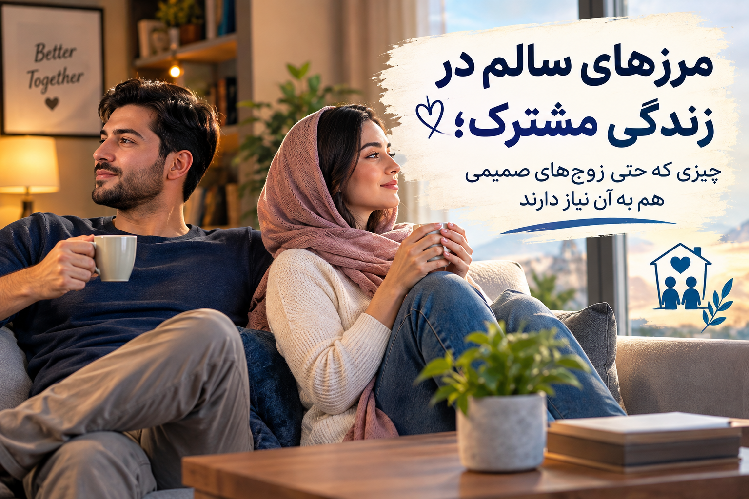 مرز های سالم در زنده گی مشترک ، چیزیکه حتا زوج های صمیمی هم به آن نیاز دارند .